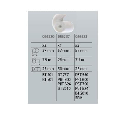 Papierrolle PBT550/600/700/BT2010