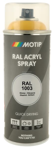 RAL 1003 Acrylspray Signalgelb