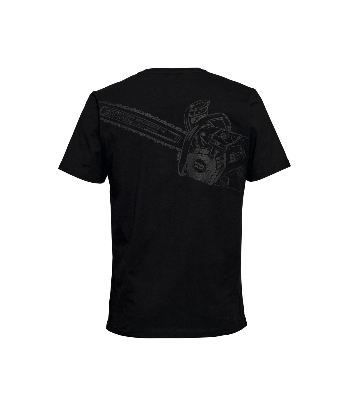 STIHL T-Shirt Gr. M MS 500i BACK Schwarz
