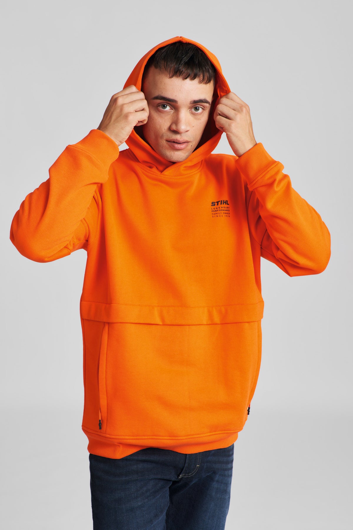 STIHL Hoodie Gr. S LEGENDARY Orange