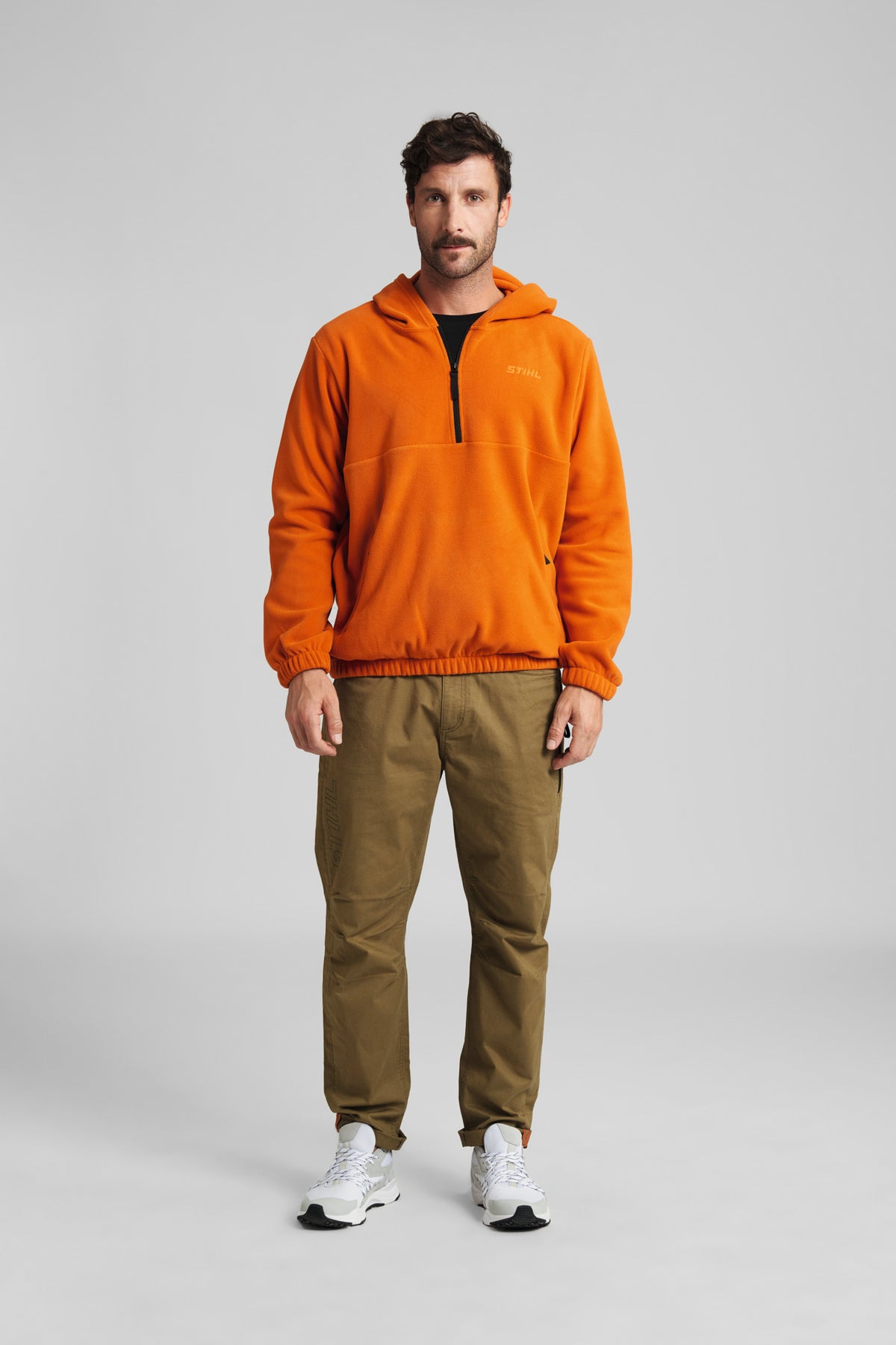 STIHL Hoodie Gr. S FLEECE Orange