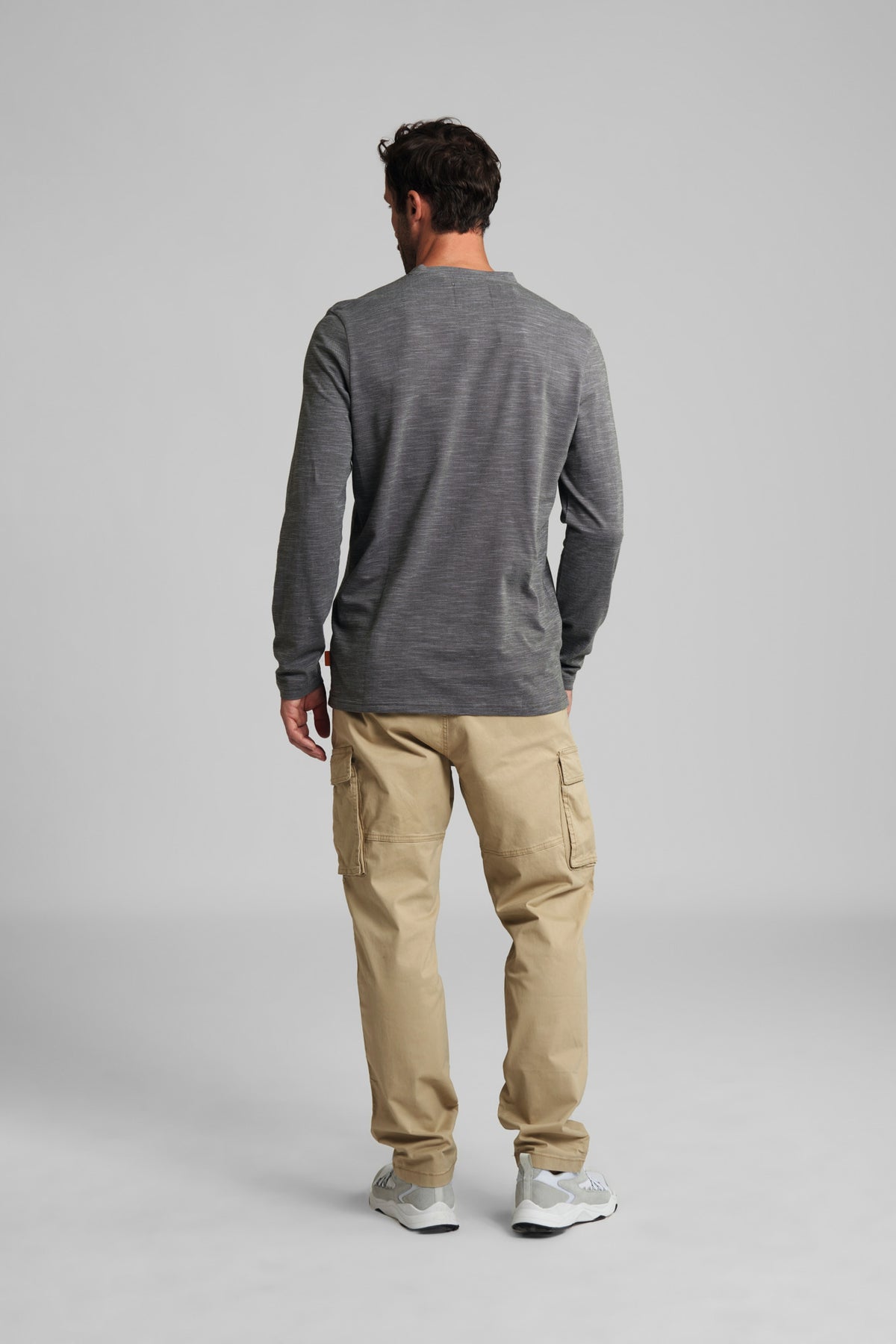 STIHL Langarmshirt Gr. L HENLEY Grün
