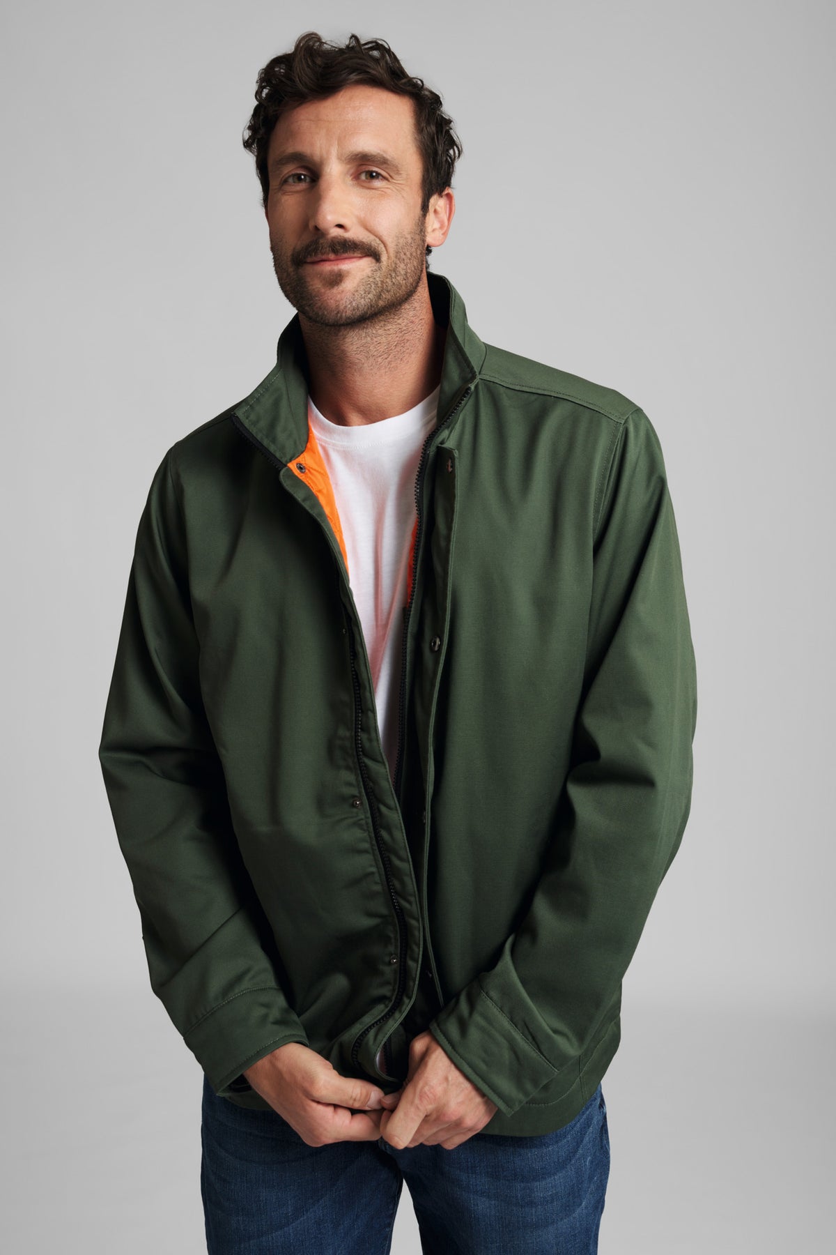STIHL Jacke Gr. L CASUAL Grün