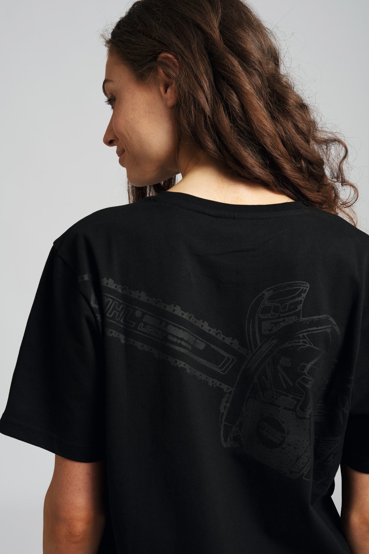 STIHL T-Shirt Gr. XXL MS 500i BACK Schwarz