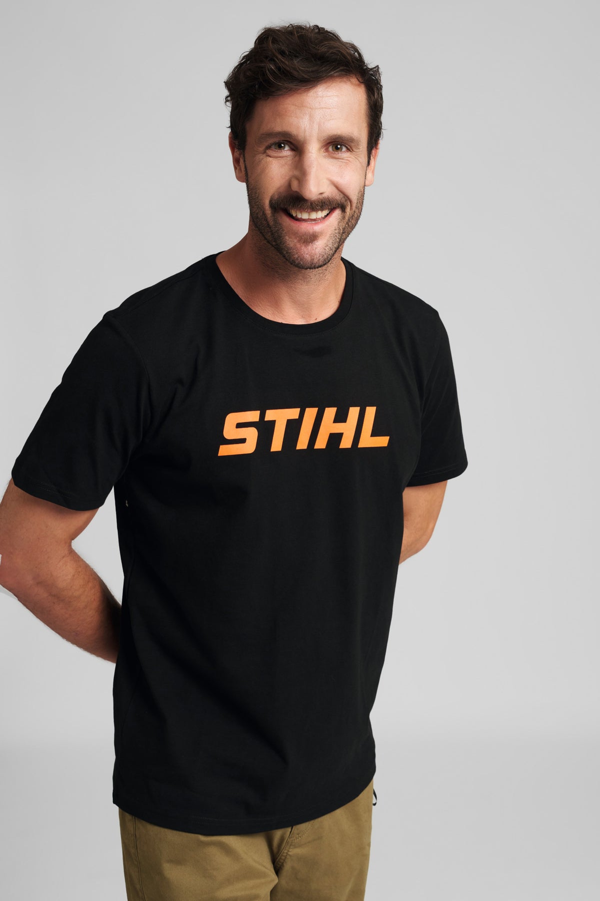 STIHL T-Shirt Gr. XXL MS 500i BACK Schwarz
