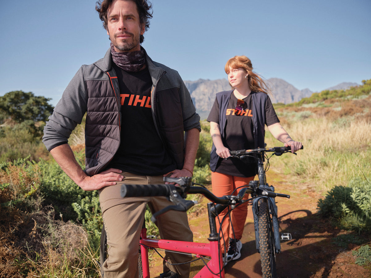 STIHL Jacke Gr. XL HYBRID Grau