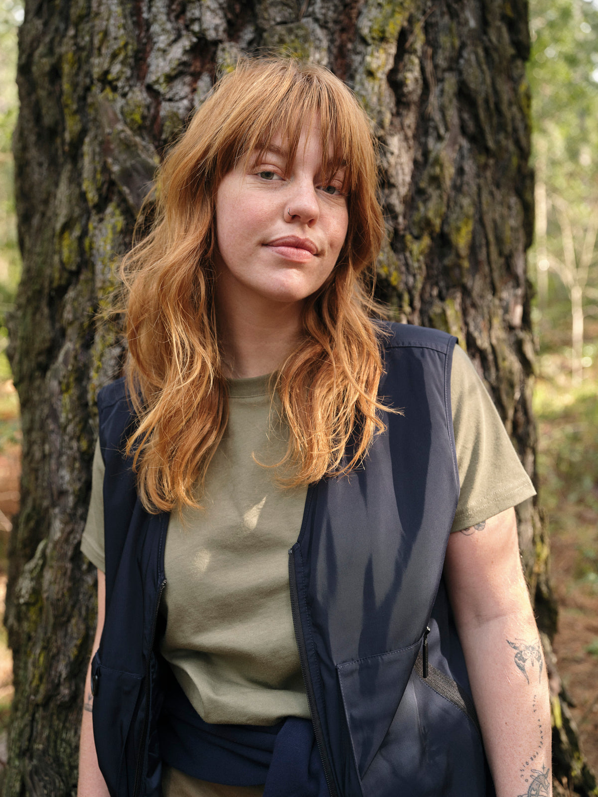 STIHL T-Shirt Gr. L Damen SUSTAINABLE BASIC Grün