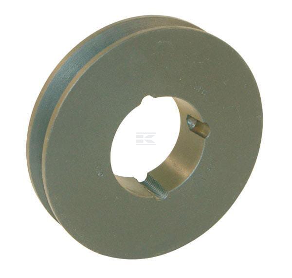 Keilriemenscheibe 1 Rille B oder SPB Durchmesser 147 mm für Taperlockbuchse 1610 Kramp