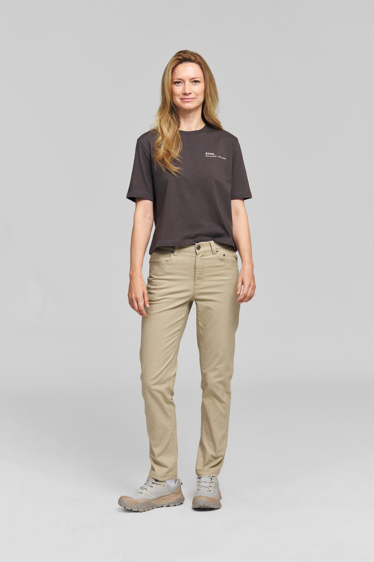 STIHL T-Shirt Gr. M Damen TREE CIRCLE Grau