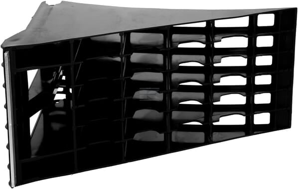 Rad-Unterlegkeil, PVC, schwarz