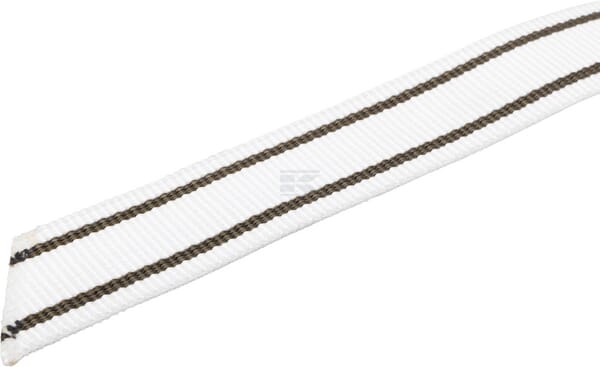 Markierungs-Halsband 130 x 4 cm weiß/schwarz
