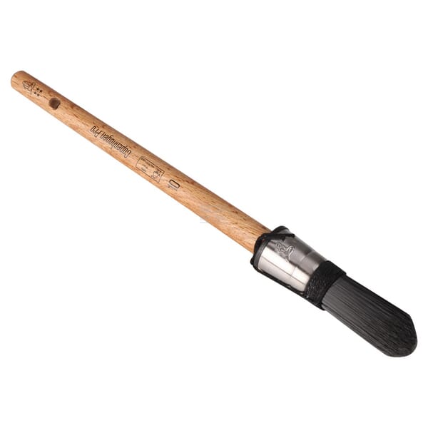 Spitzpinsel IV Stern, schwarz Krex Fasern 19mm