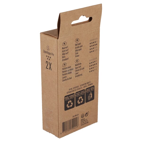 Farbroller V-Stern, Filz 5mm 10cm (2x)