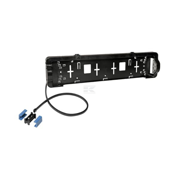 Kennzeichenhalter mit Beleuchtung, 12 V - 0,8 m Kabel