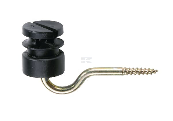 Schlitzisolator schwarz