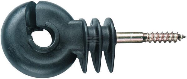 Ringisolator kompakt schwarz