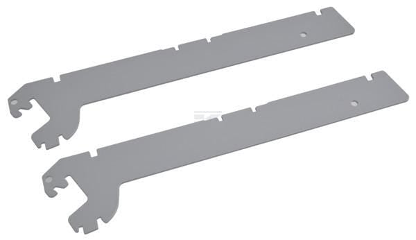 Konsole 30 cm (2 St) Aluminium