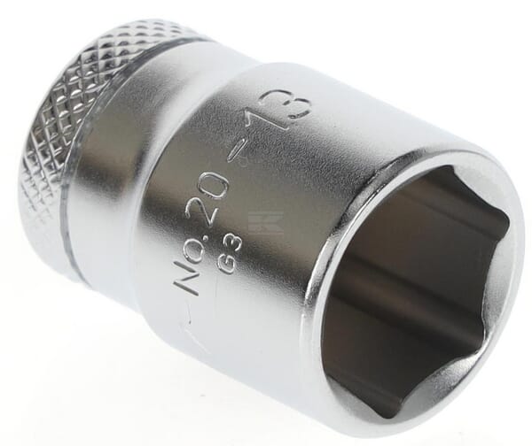 Steckschl.eins.6-K 1/4 13mm