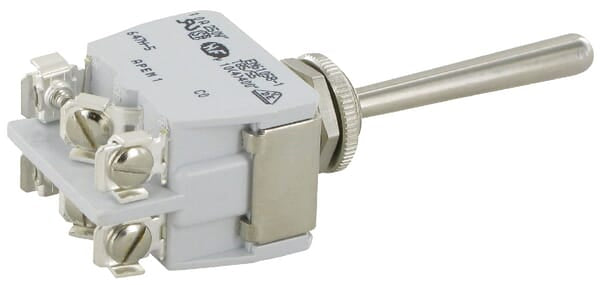 Schalter 2-pol. mom-off-mom langer Hebel