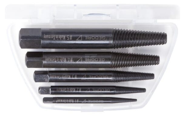 Schr.Ausdrehersatz M3-M18 5-tlg