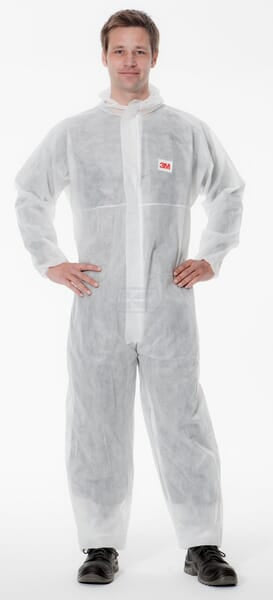 Overalls, Erwachsener, Gr. 3XL UK:46 , weiß , by 3M