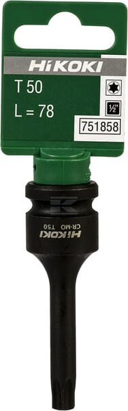 Kr.schr.einsatz Torx 1/2"-T50
