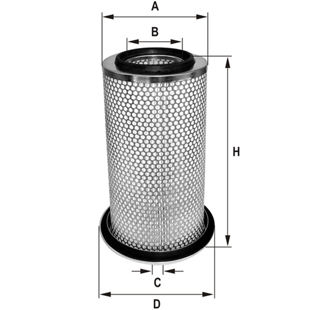 HP762 Luftfilterelement