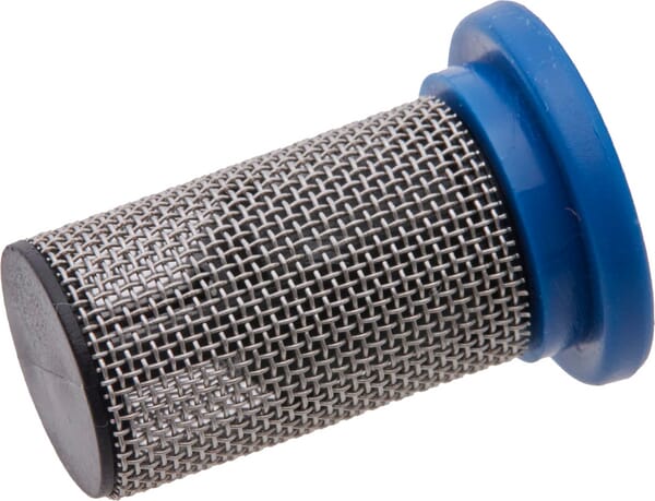 Filter mit Kugelrückschlagventil 50 mesh blau