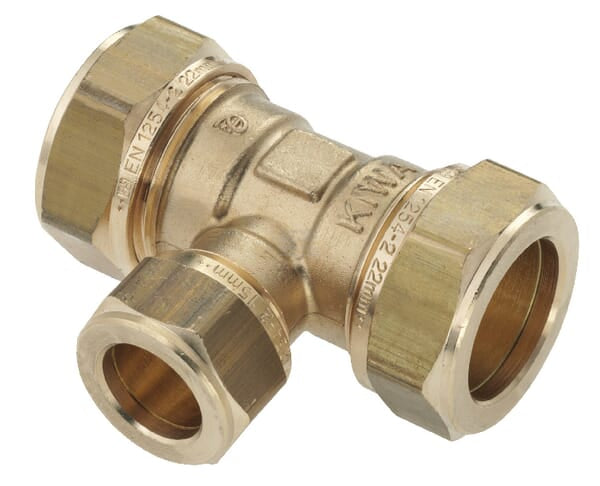 Reduzier T-Stück 22x15x22 mm