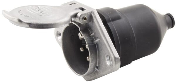 Steckdose 7-pol. 24V Metall