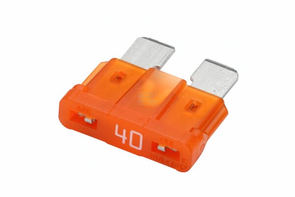 Sicherung, Stecksicherung, Standard, 40A, Orange, 18.8mm, 5Stk., Hella