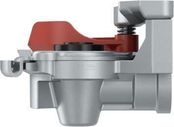 Kupplungskopf Automatik M16x1.5 rot
