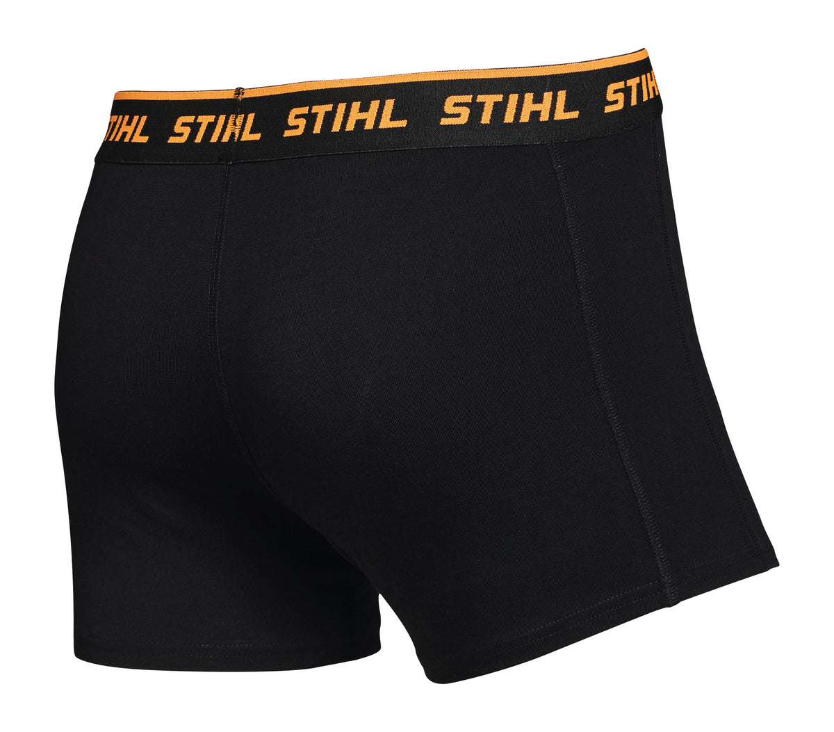 STIHL Boxershorts Gr. M 2er-Set LOGO Schwarz / Grau