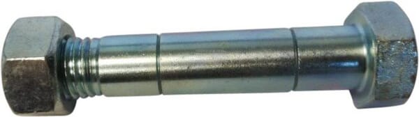 Scherschraube mit Mutter (10x), M20x103, 10.9, TYP 4 cm, Zinken