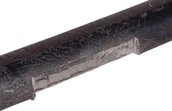 Verschleißstange hinten