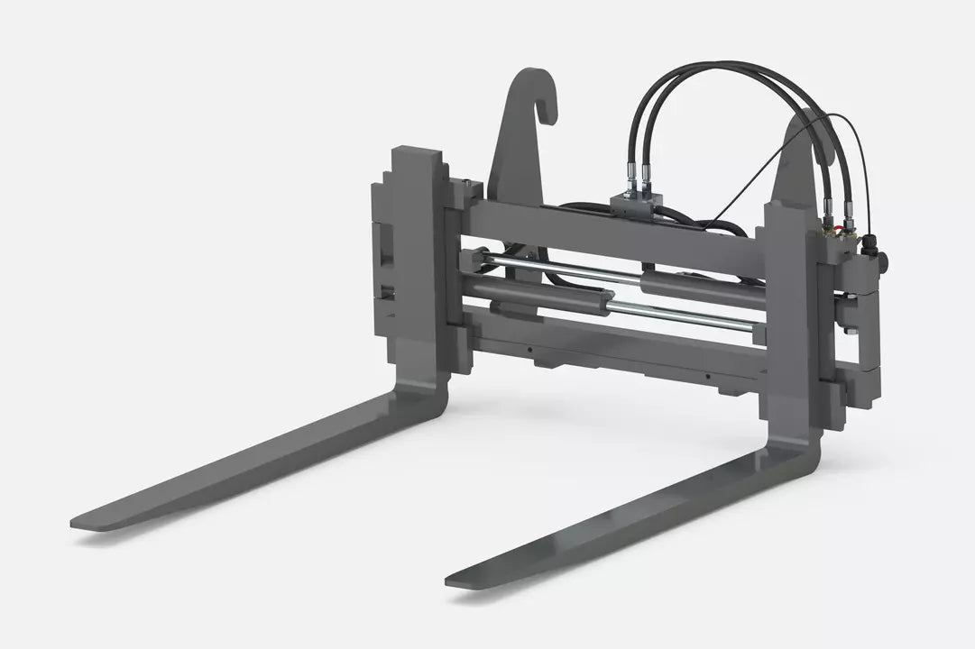 Weidemann Palettengabel hydraulisch duo