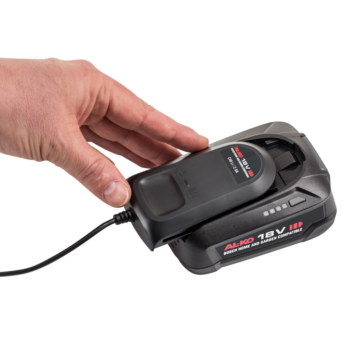 AL-KO Ladegerät C40 Li AL-KO 18 V BOSCH HOME AND GARDEN COMPATIBLE