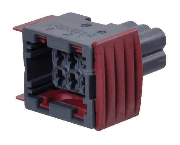 Steckergehäuse 6 P Female AMP-SAAB