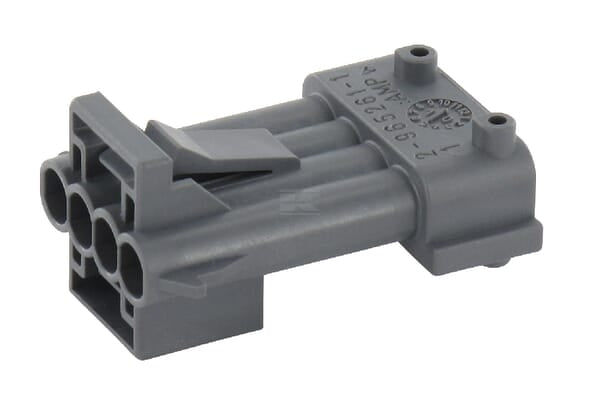 Steckergehäuse 4 P. Male AMP-SAAB