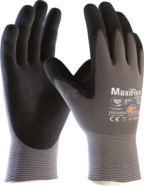 Handschuhe, Größe L, 10, MaxiFlex Ultimate, ATG
