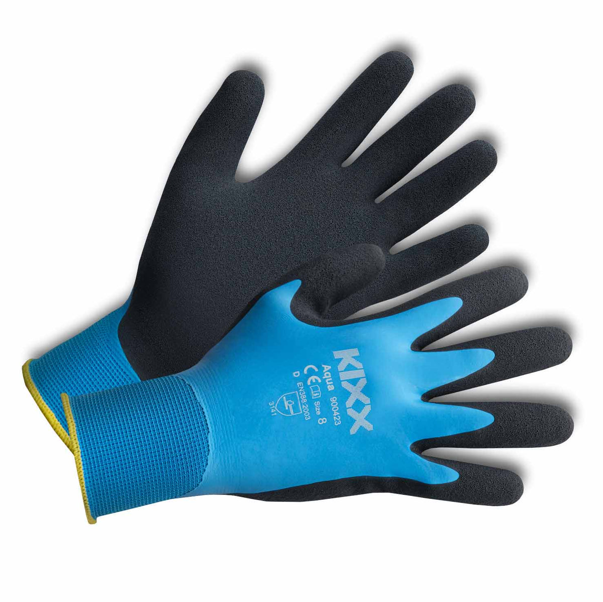 KIXX KIXX Handschuh Aqua Nylon/Latex