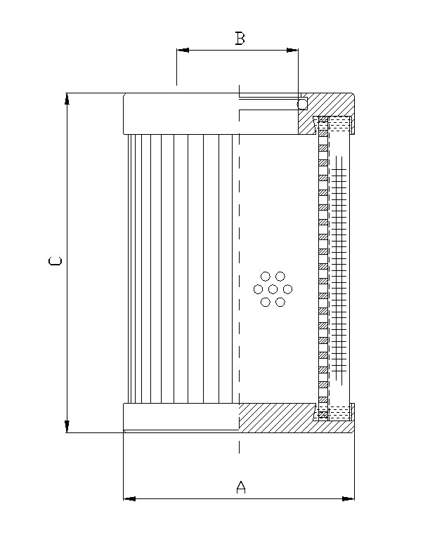D120G10B Hydraulikfilterelement (Druckfilter)