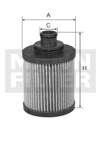 HU 9009 z Ölfilterelement (metallfrei)