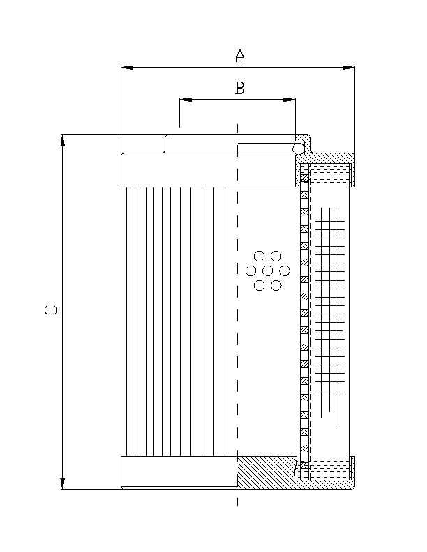 DVD20005F05B Hydraulikfilterelement (Druckfilter)