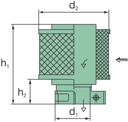 EIT-201-2640 Nassluftfilter (NW52)
