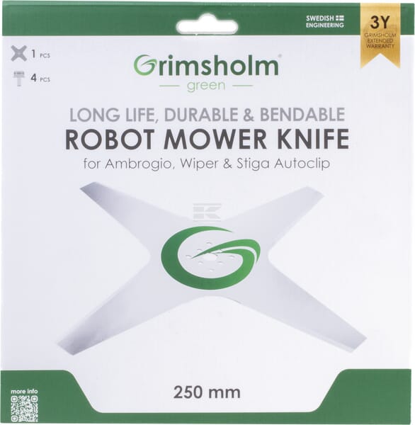 Messer, passend zu Mähroboter Stiga Autoclip, 25 cm