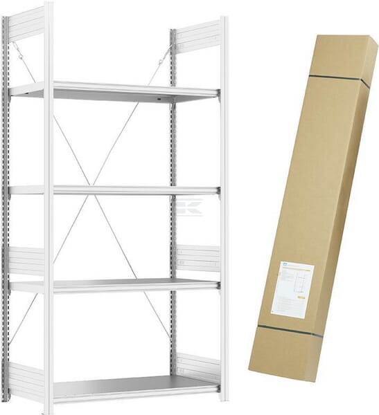 Warenlagerregal-Basiselement 2 m, 1000x300 mm