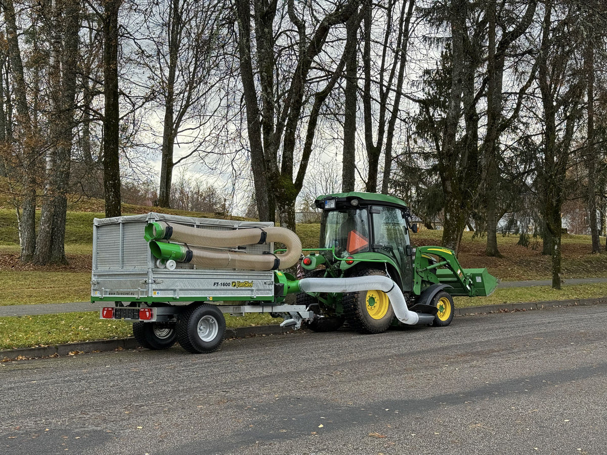 ForeSteel FT-1600 Laubsaugwagen