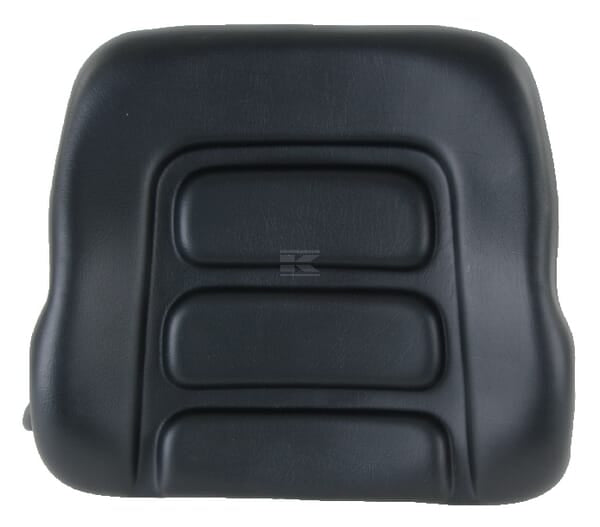Rückenpolster PVC schwarz