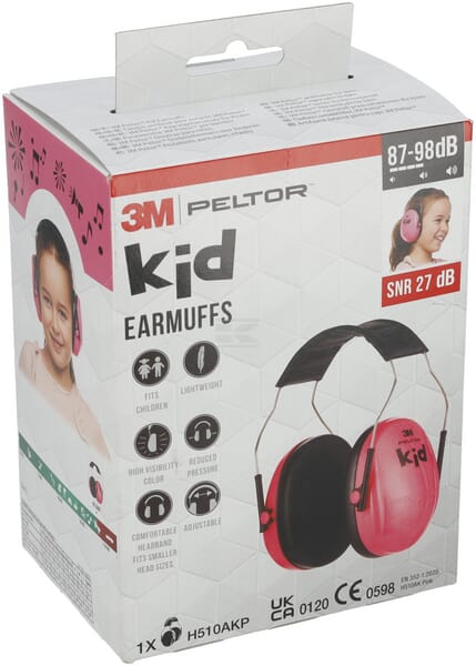 Kinder-Ohrschützer 27dB rosa